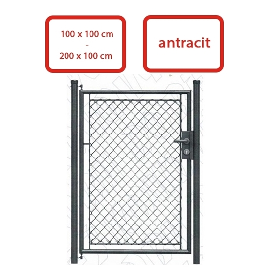 Obrázek z Branka zahradní 1000 mm antracit