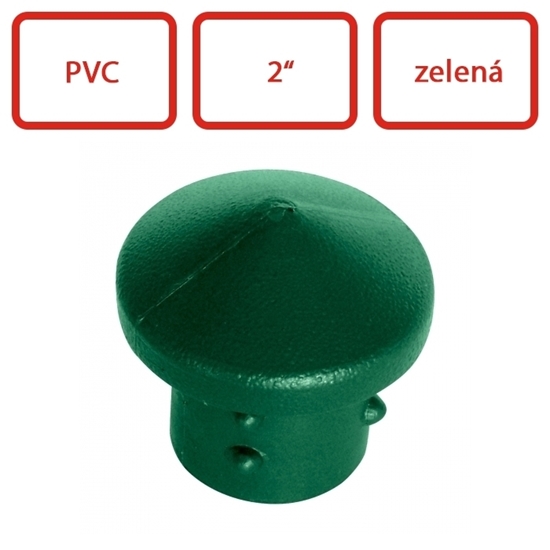 Obrázek z Čepička PVC 2" zelená