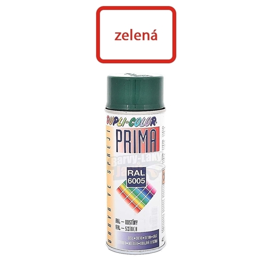 Obrázek z Barva ve spreji 400 ml zelená  RAL 6005